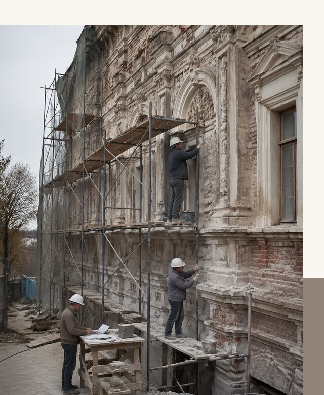Реставрация объектов культурного наследия под ключ в Качканаре